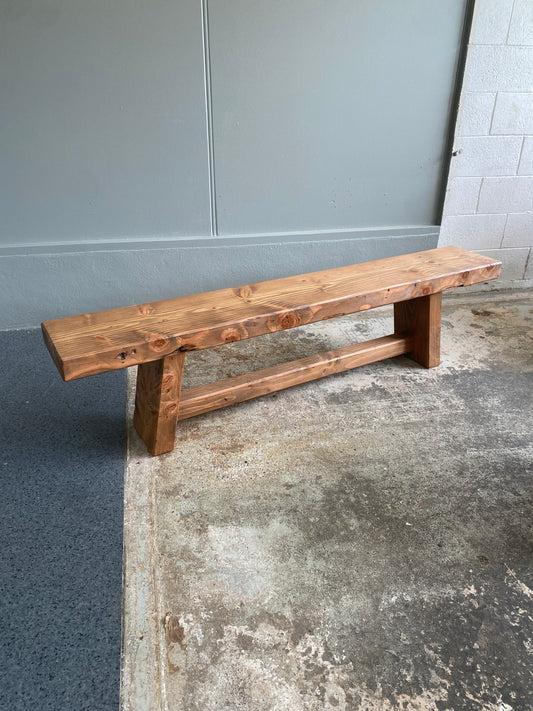 Reclaimed NZ Oregon Bench Long