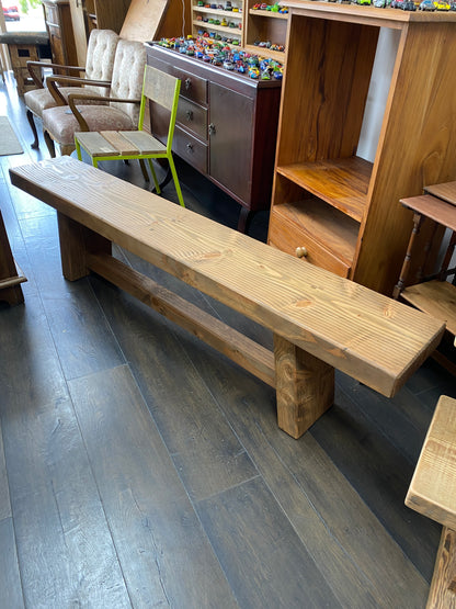Reclaimed NZ Oregon Bench Long