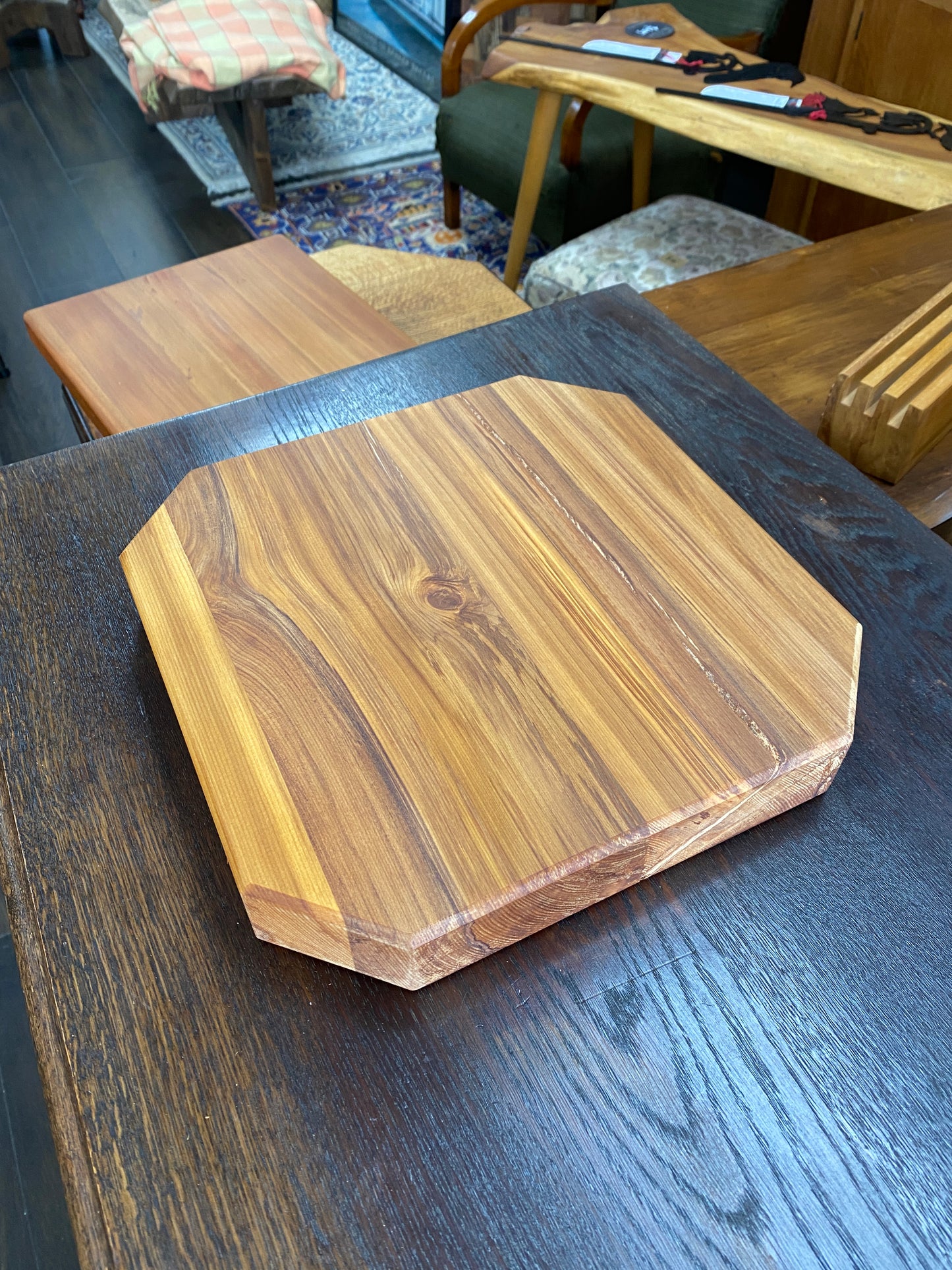 Reclaimed NZ Rimu Chopping Board
