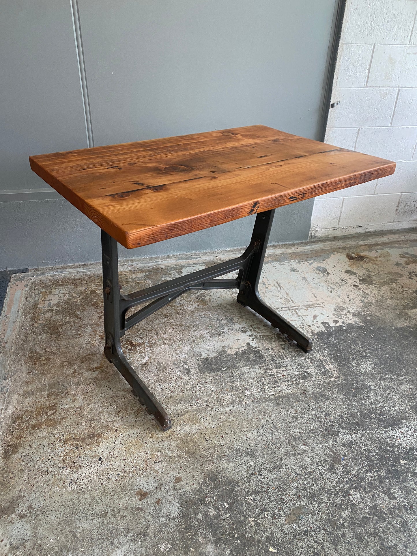 Reclaimed Oregon Industrial Workstation