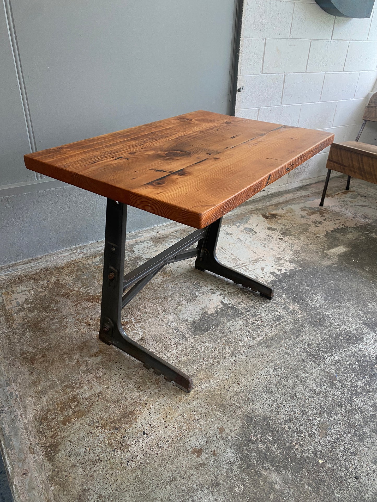 Reclaimed Oregon Industrial Workstation
