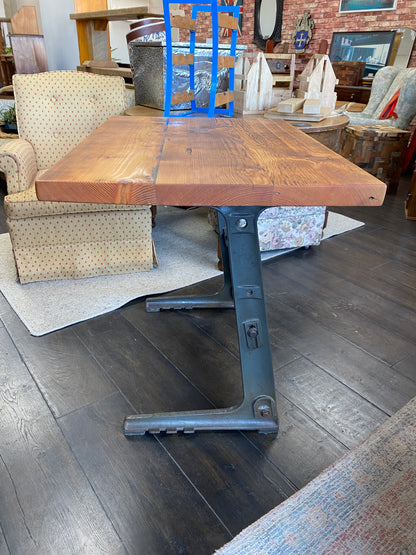 Reclaimed Oregon Industrial Workstation