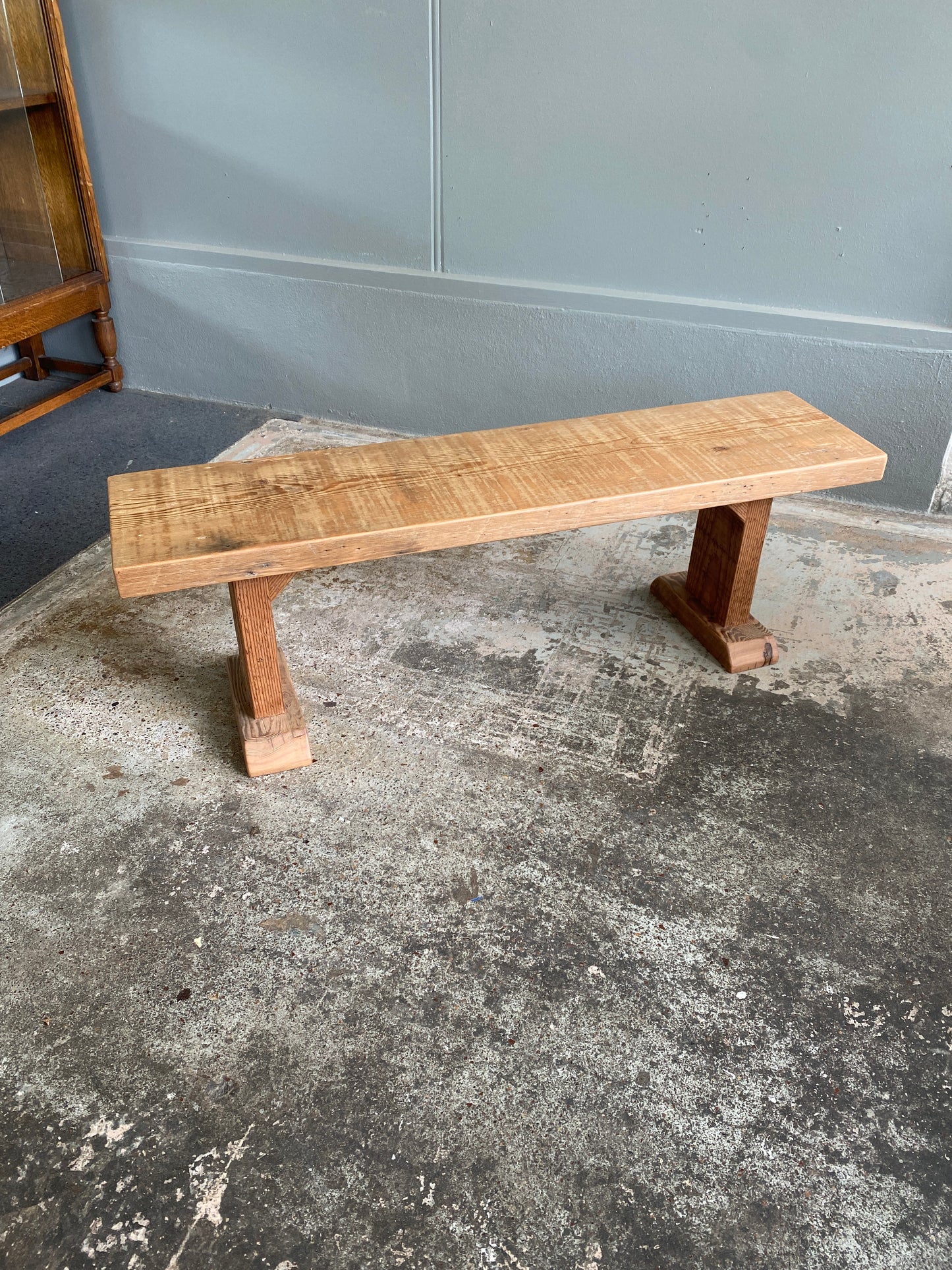 Reclaimed Oregon Timber Bench