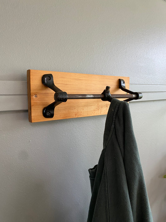 Reclaimed Singer & Kauri Industrial Coat Hook