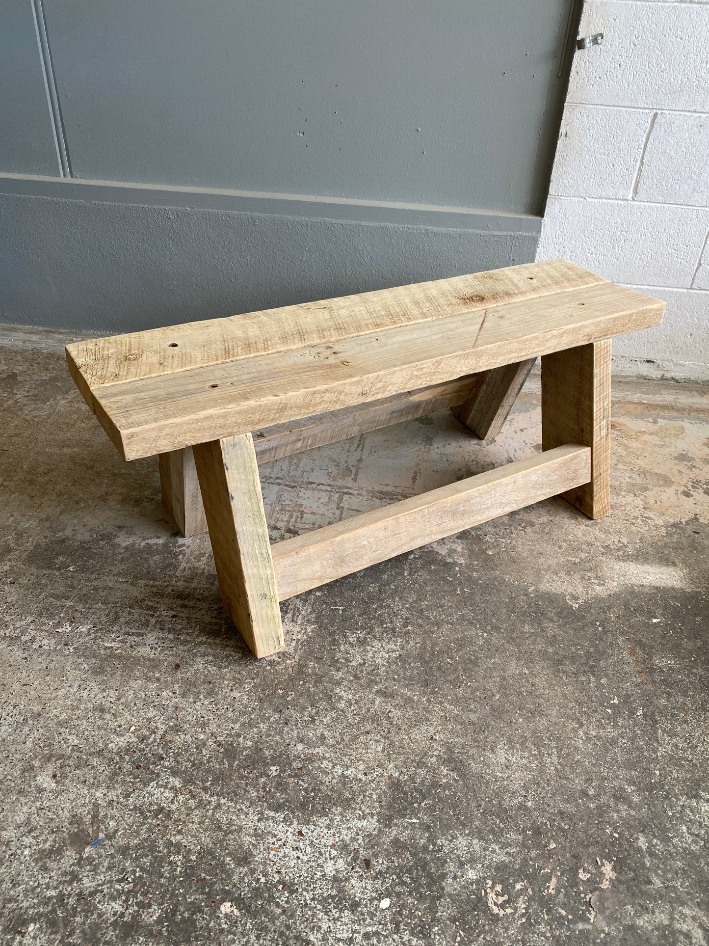 Reclaimed Timber Country Style Hall Bench