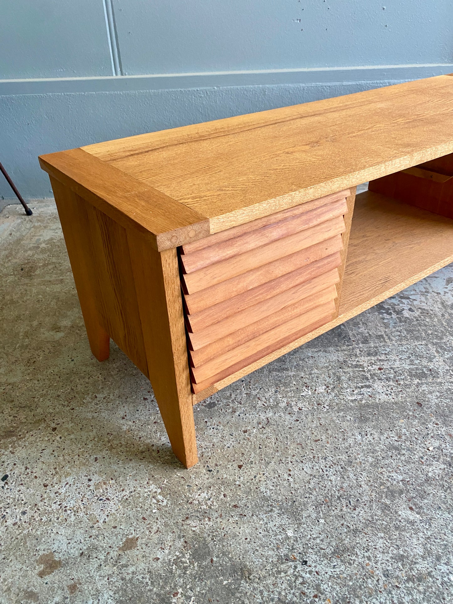 Reclaimed Vintage Oak Entertainment Unit