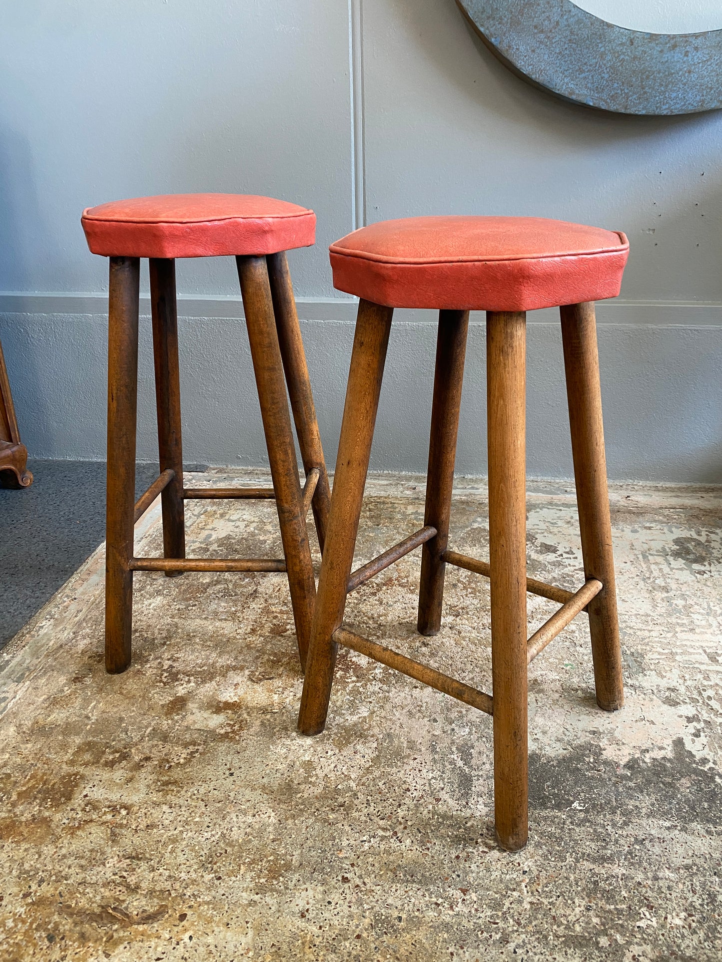 Retro Artists Stools (Pair)