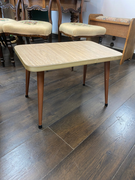 Retro Formica Small Side Table