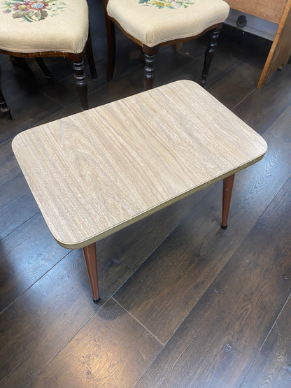 Retro Formica Small Side Table