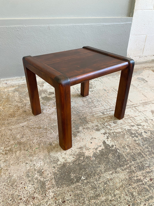 Retro Mahogany Small Side Table