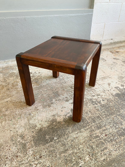 Retro Mahogany Small Side Table