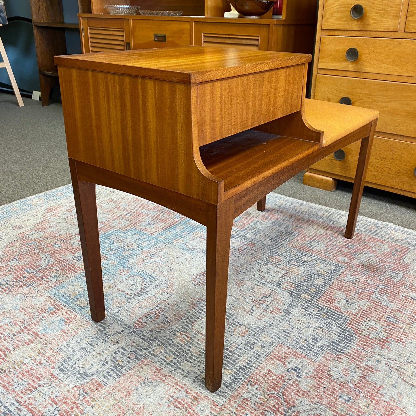 Retro Single Drawer Telephone Table