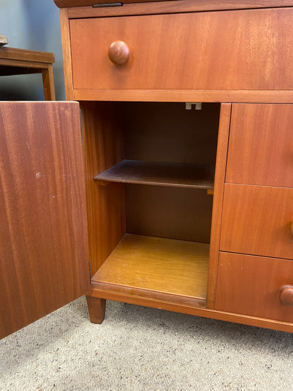 Retro Solid Cedar Bureau