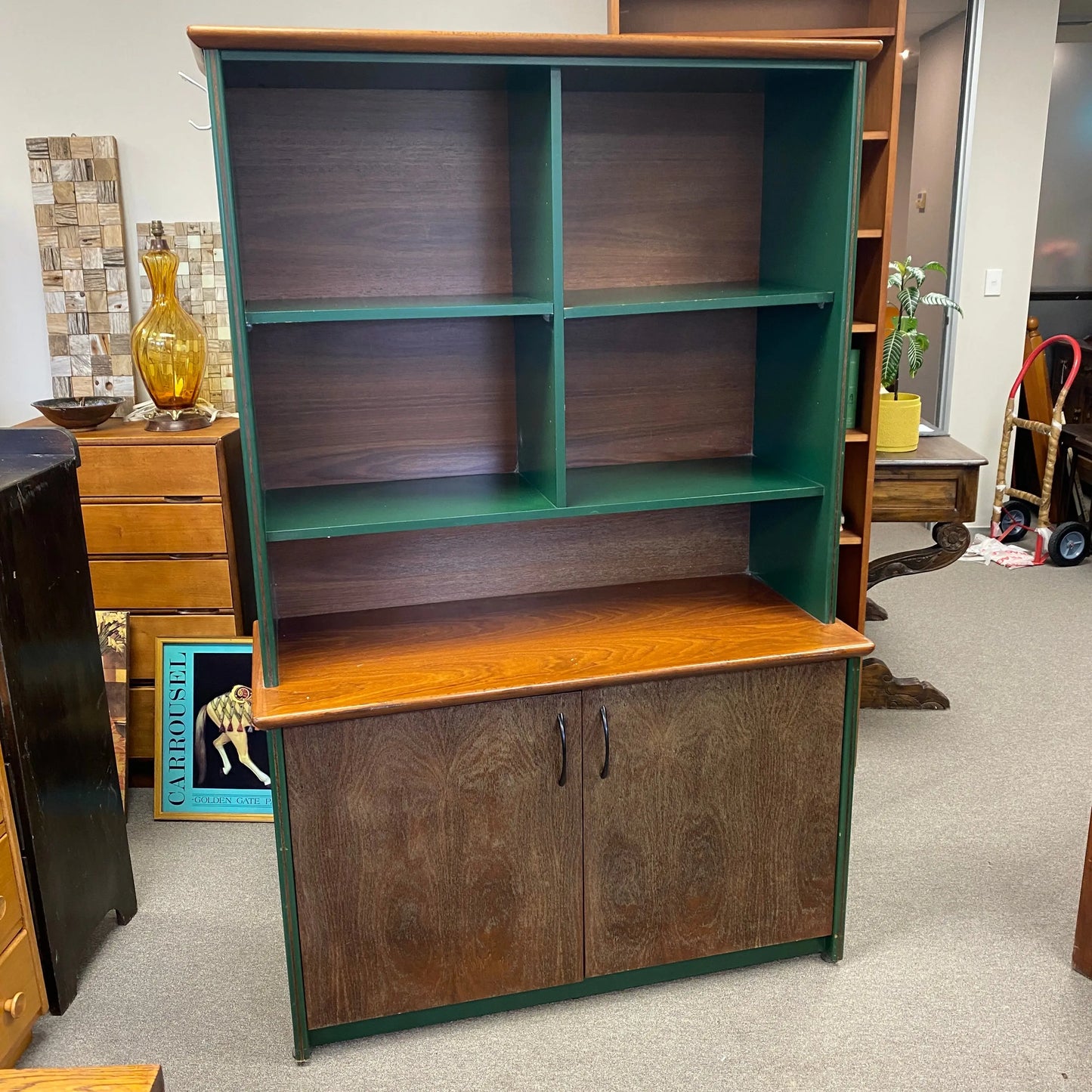 Retro Solid Wood & MDF Dresser/Storage