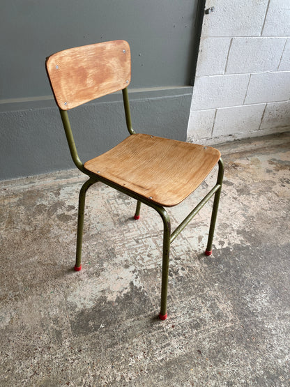 Retro Tubular School Chair