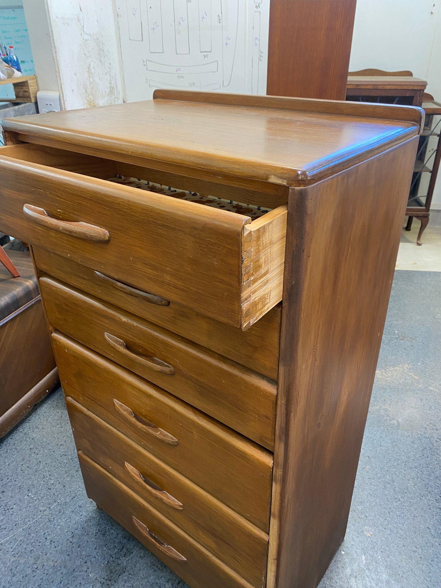 Retro Solid Rimu Tallboy - RENOVATION PIECE