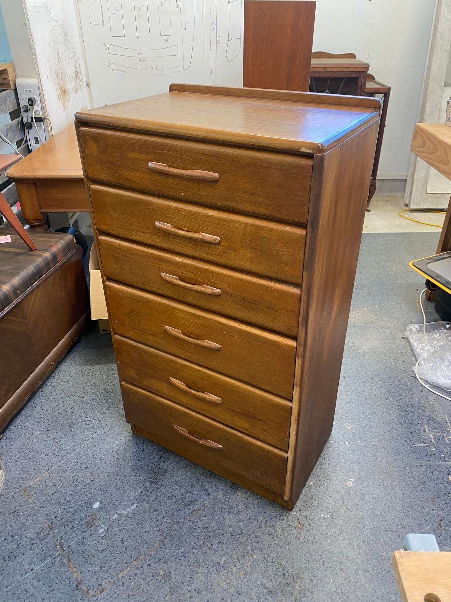 Retro Solid Rimu Tallboy - RENOVATION PIECE
