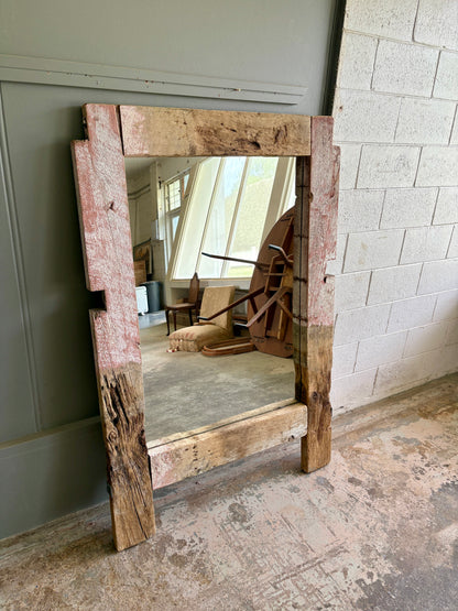 Rustic Reclaimed Timber Floor Mirror (LARGE!)