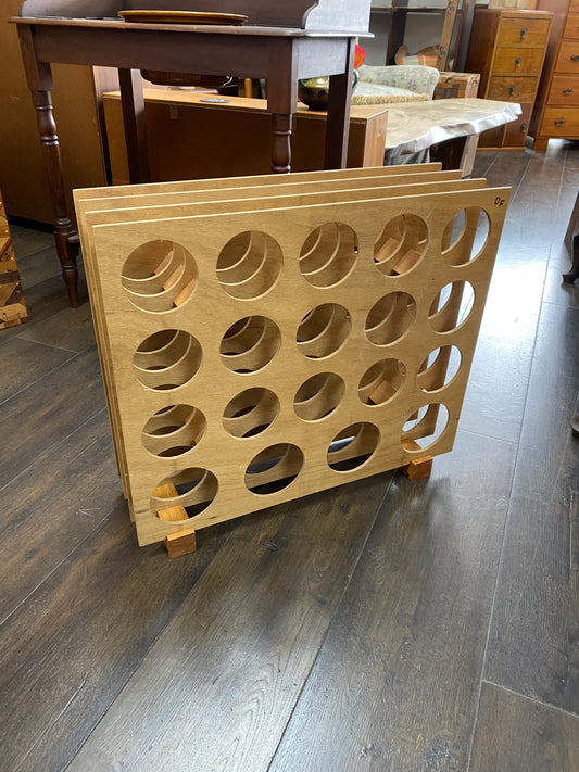 Scratch-built Ply & Rimu Wine Rack