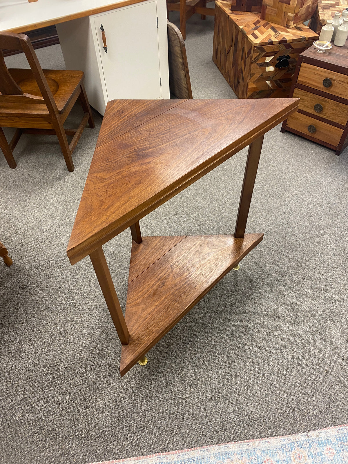 Retro Hall Table Scratch-built Retro Style Mahogany Hall Table – Plots & Pickles
