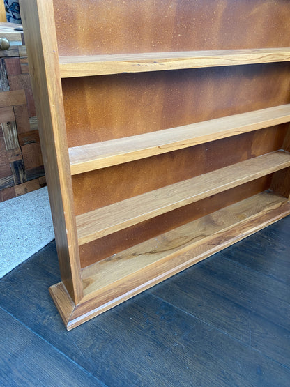 Scratch-built Solid Rimu Display Shelves
