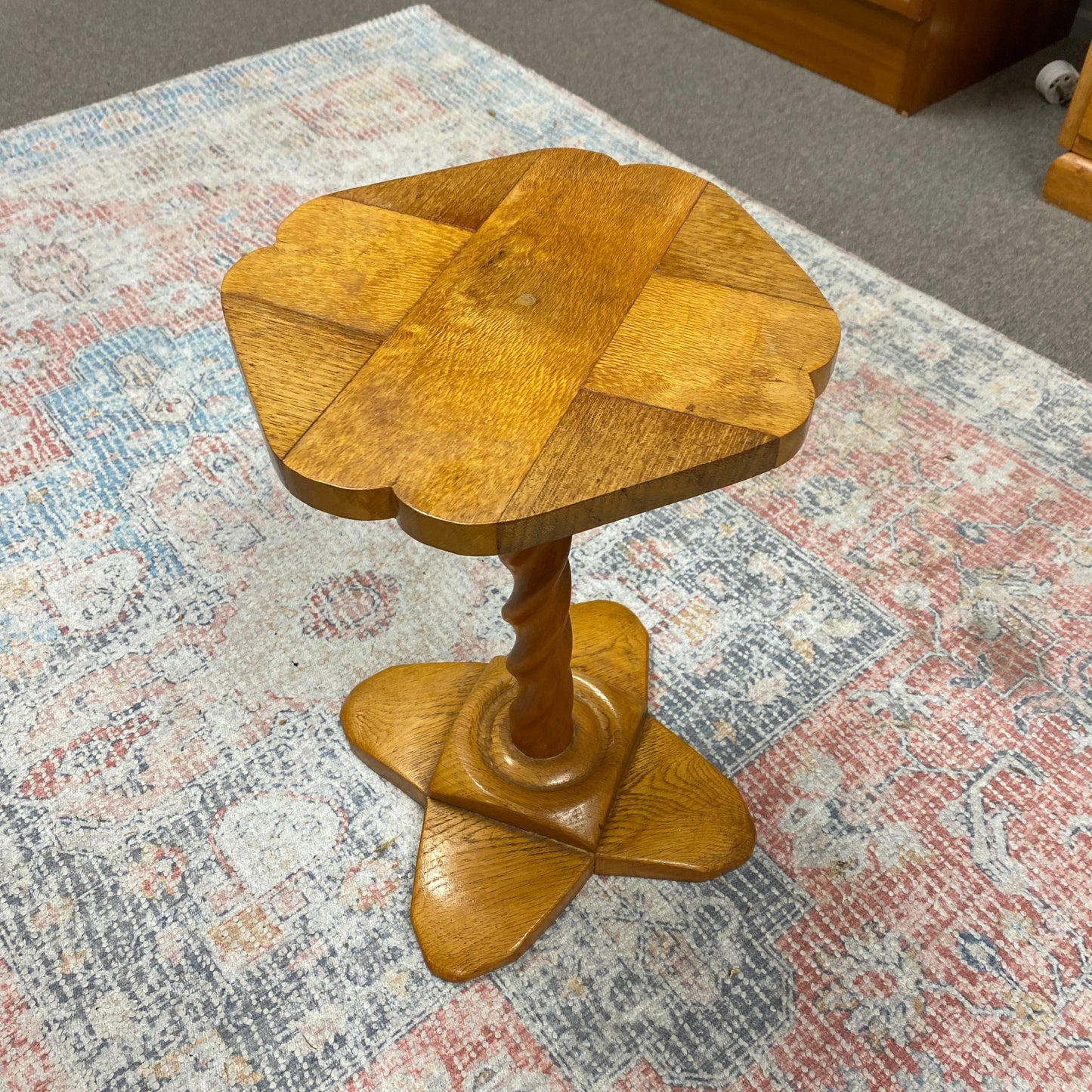 Scratch Built Barley Twist Plant Stand