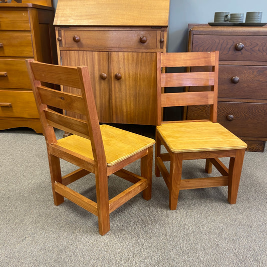 Scratch Built Kids Chairs - Pair