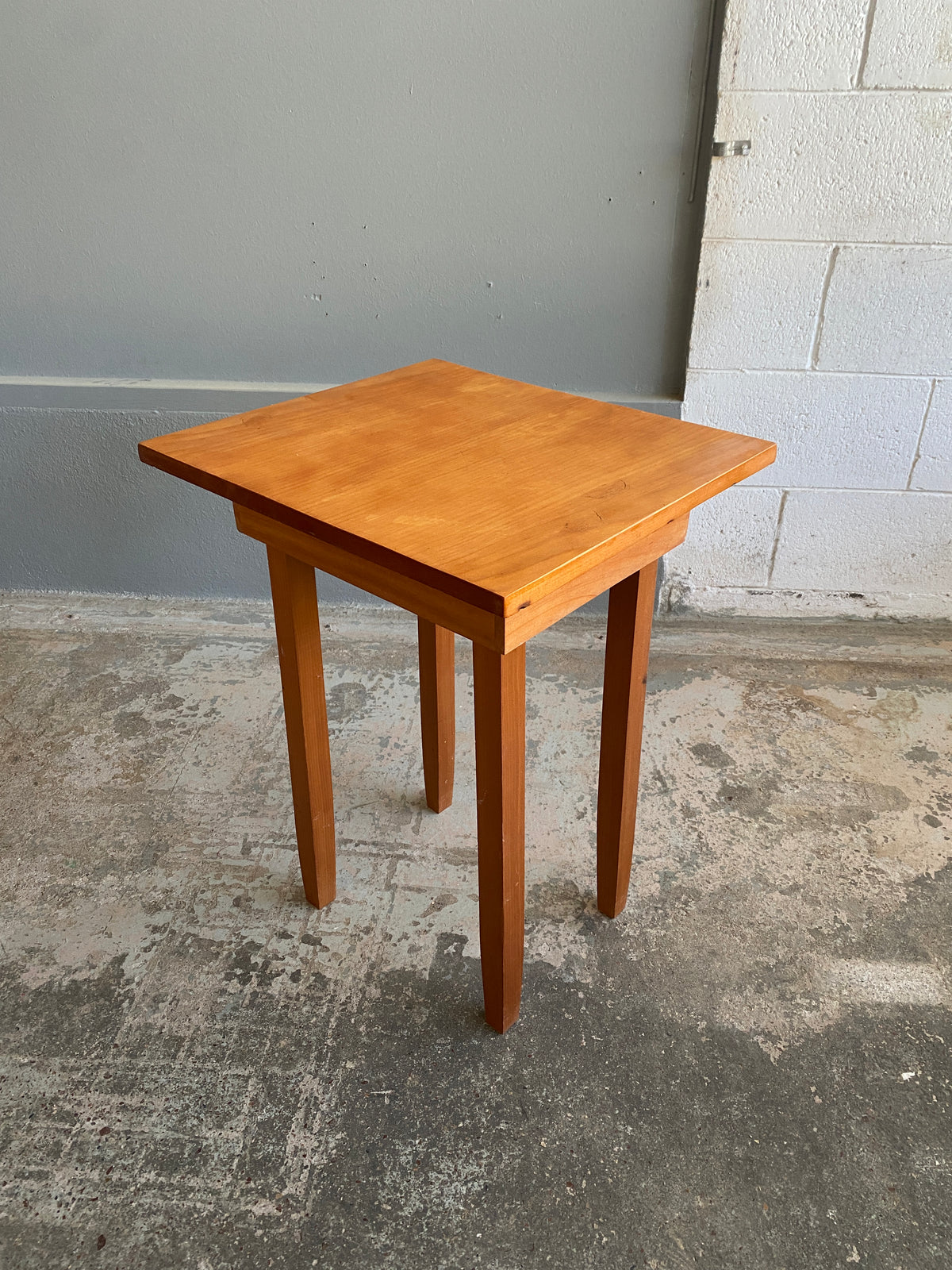 Scratch Built Reclaimed Kauri Side Table