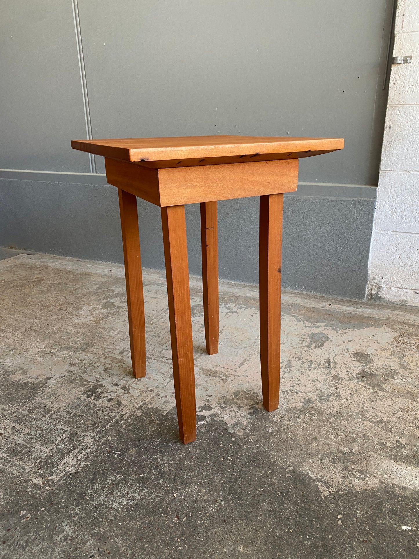 Scratch Built Reclaimed Kauri Side Table