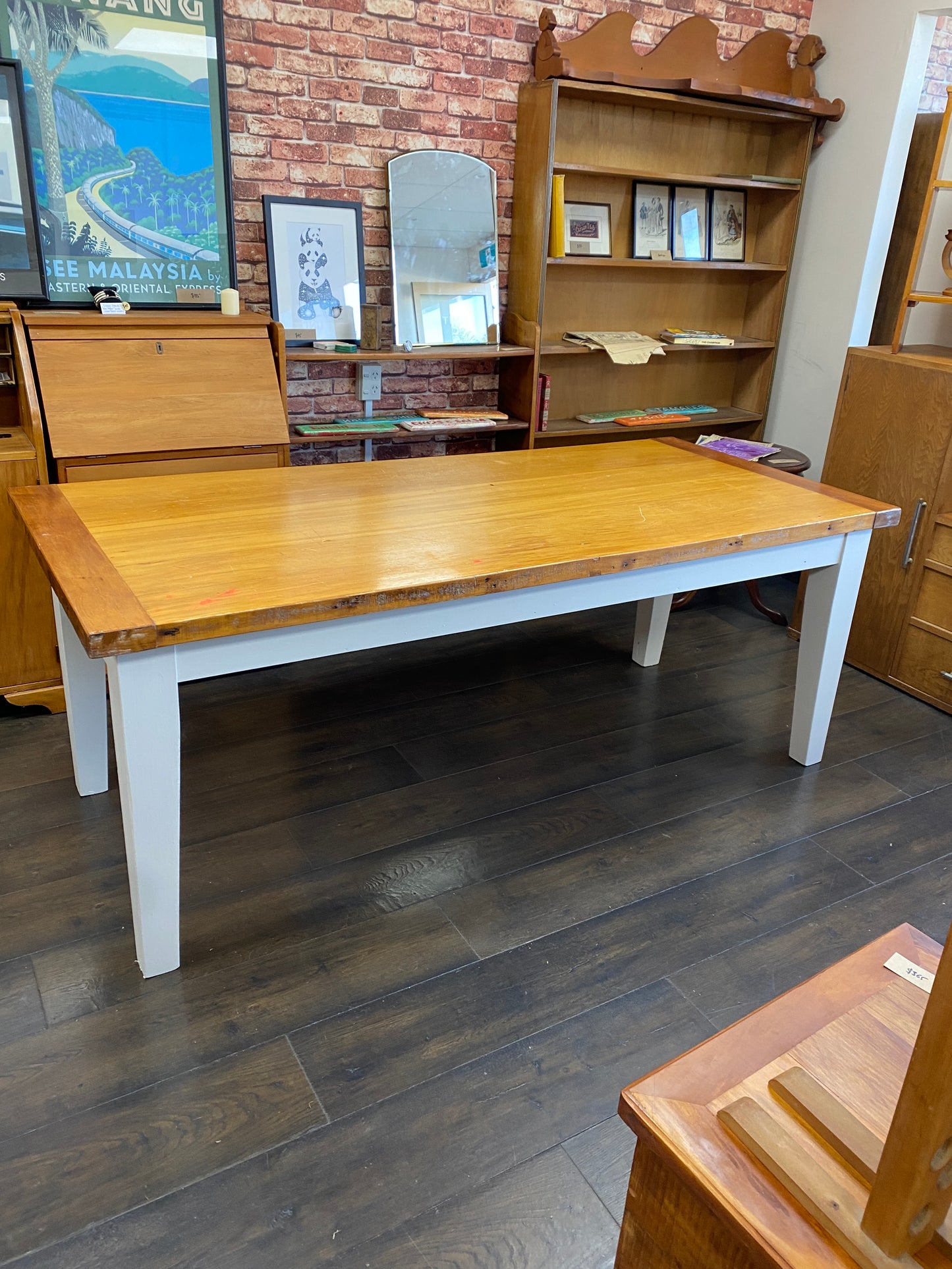 Table Scatch Scratch built Kauri 3 Plank Dining Table – Plots & Pickles