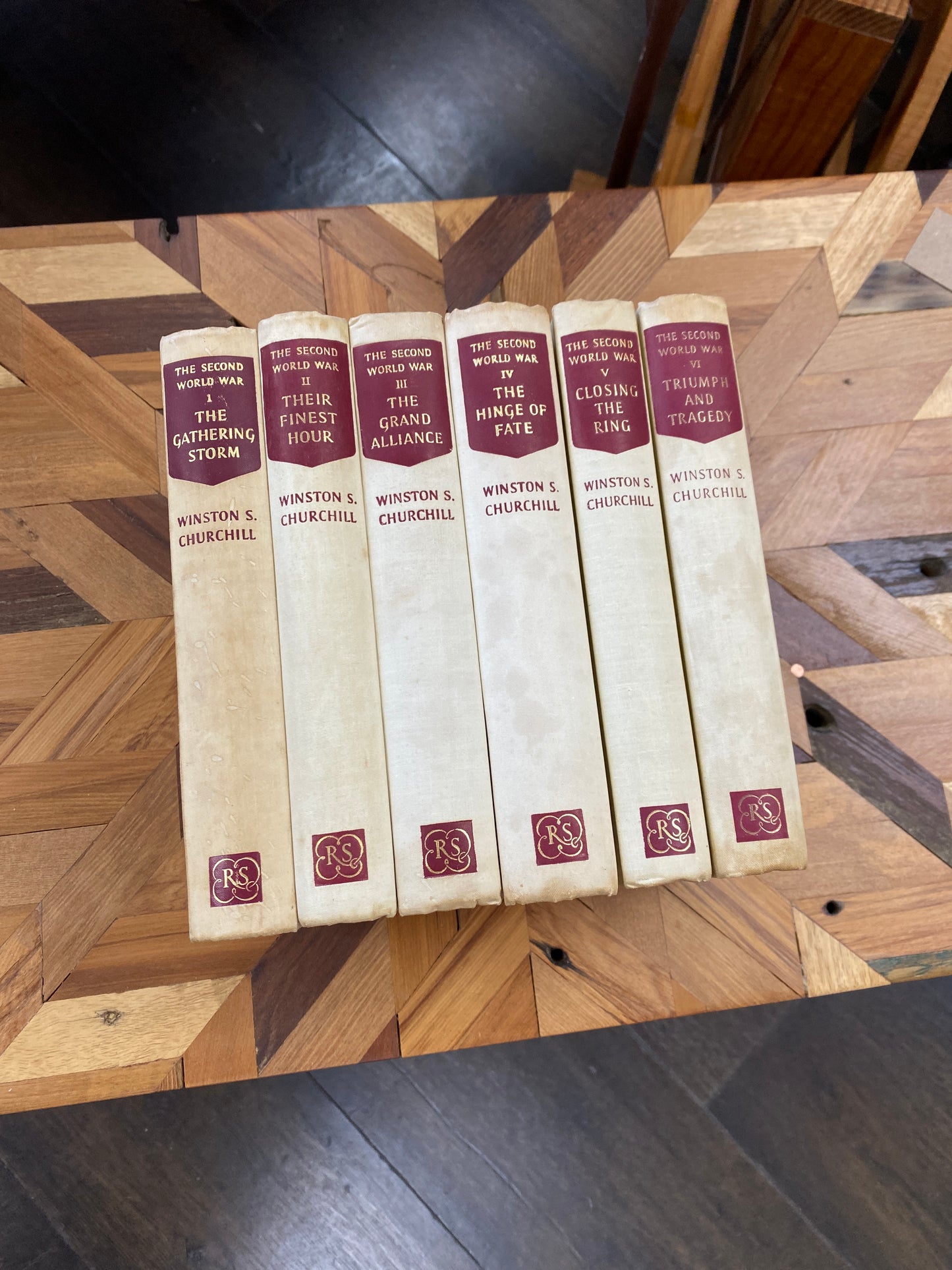 Sir Winston Churchill; Second World War Volumes I-VI. 1952-1956