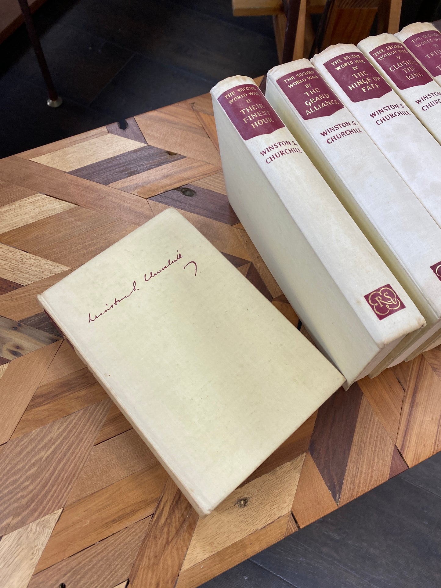 Sir Winston Churchill; Second World War Volumes I-VI. 1952-1956