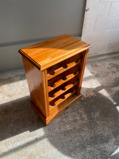 Solid Rimu Town and Country NZ 12 Bottle Wine Rack