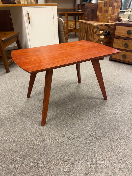 Solid Wood Retro Side Table