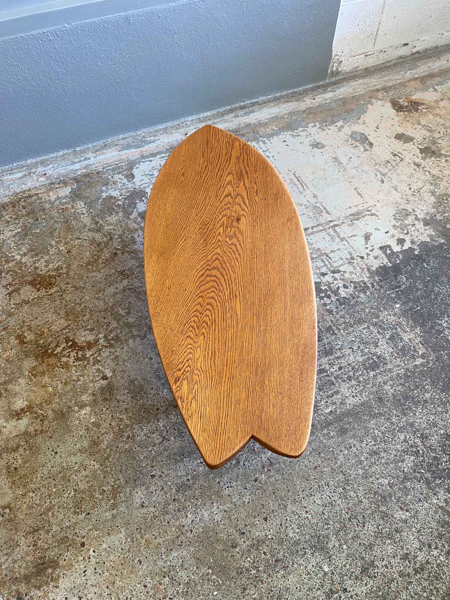 'The Grom' - Reclaimed Oak Low Surf Side Table