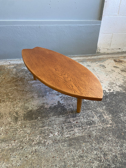 'The Grom' - Reclaimed Oak Low Surf Side Table