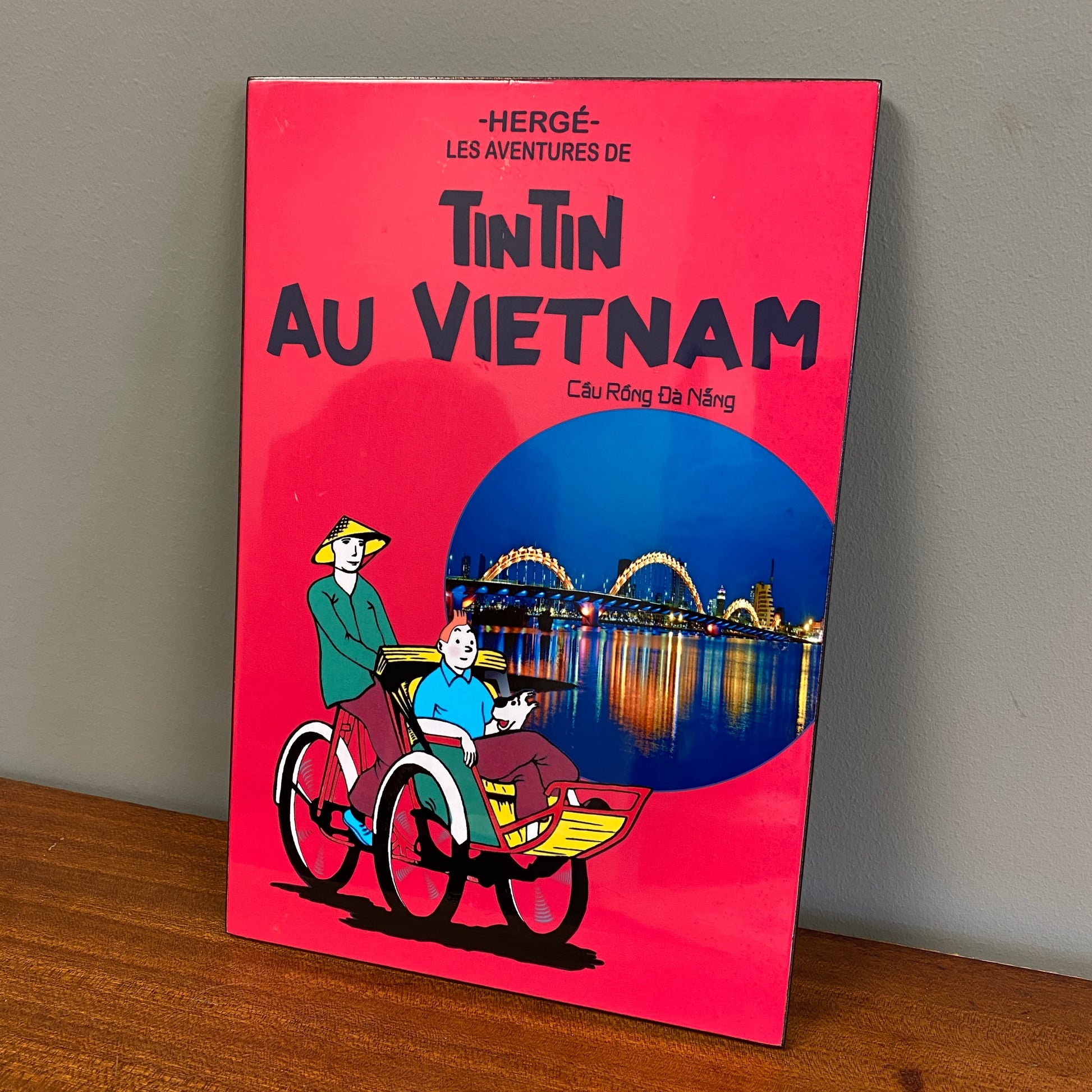 TinTin Au Vietnam Graphic Wall Hanging