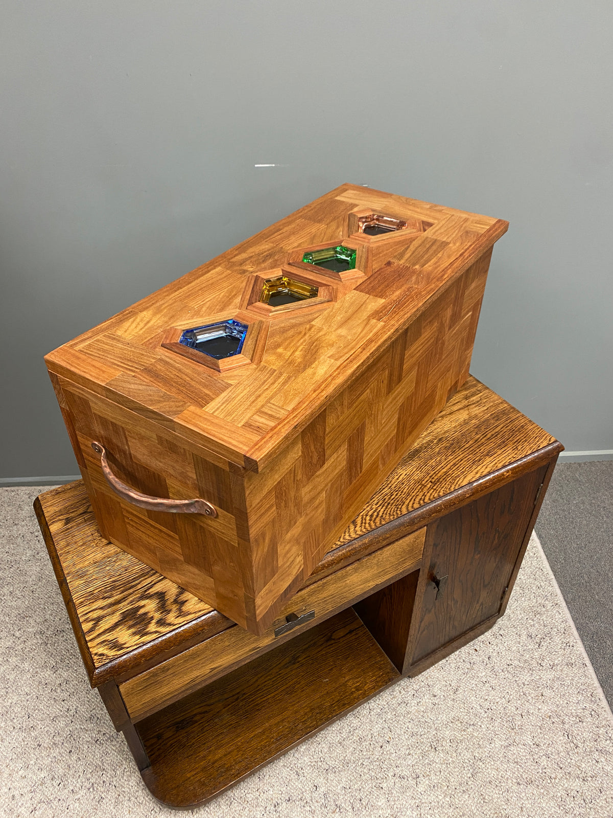 Upcycled Rosewood 'Disco' Storage Box by Jason – Plots & Pickles
