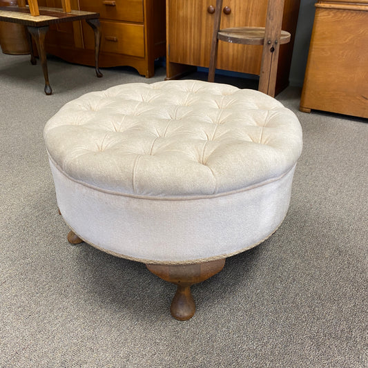 Victorian Buttoned Foot Rest