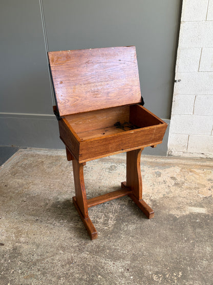 Victorian E.S.A Ltd / London Solid Oak Students Desk