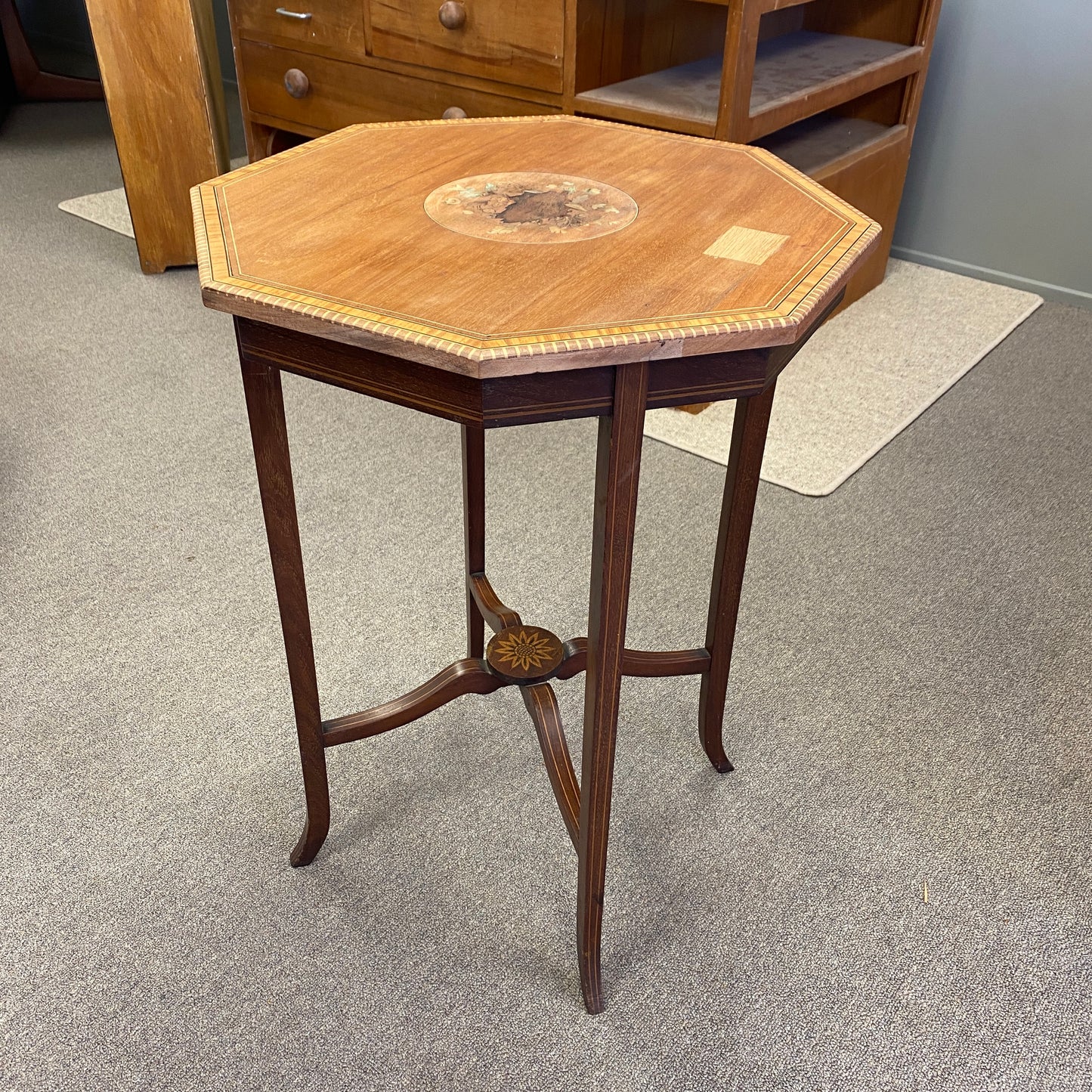 Victorian Inlaid Occasional Table