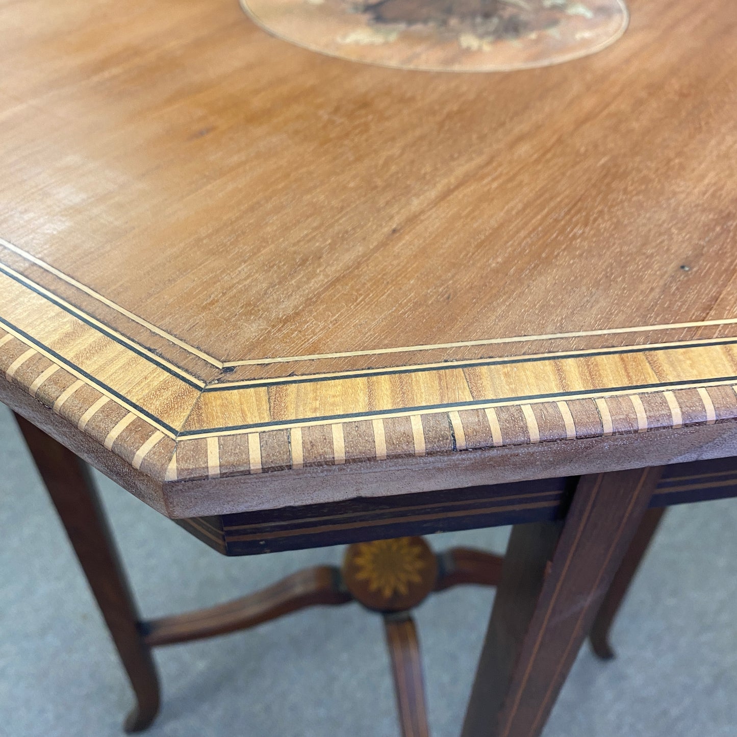 Victorian Inlaid Occasional Table