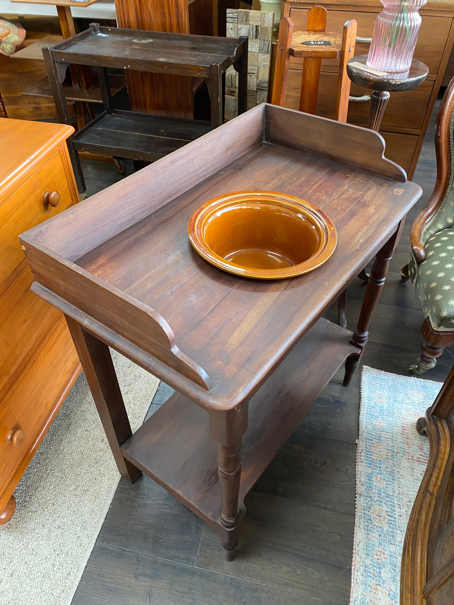 Victorian Mahogany Vanity