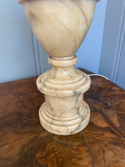 Vintage Alabaster Reading Lamp