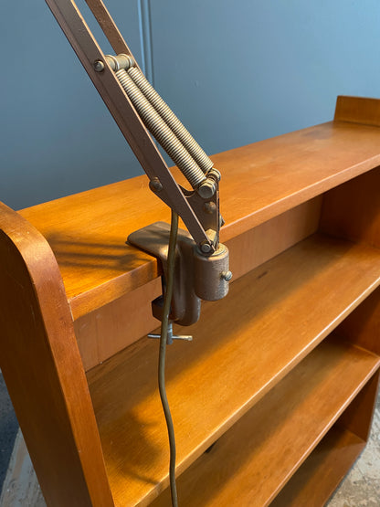 Vintage Blanch Engineering Bronze Machinists Lamp