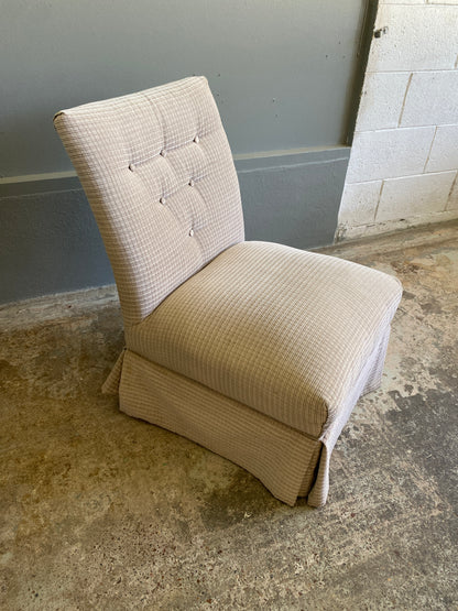Vintage Button Back Nursing Chair