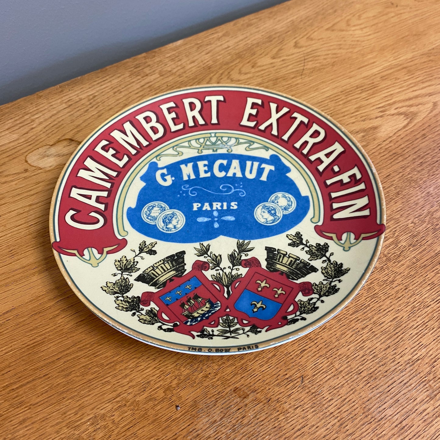 Vintage Camembert-Extra Fin Decorative Plate