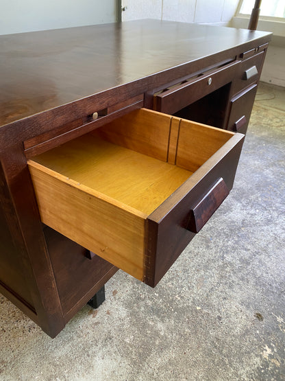 Vintage Canadian Hardwood Desk