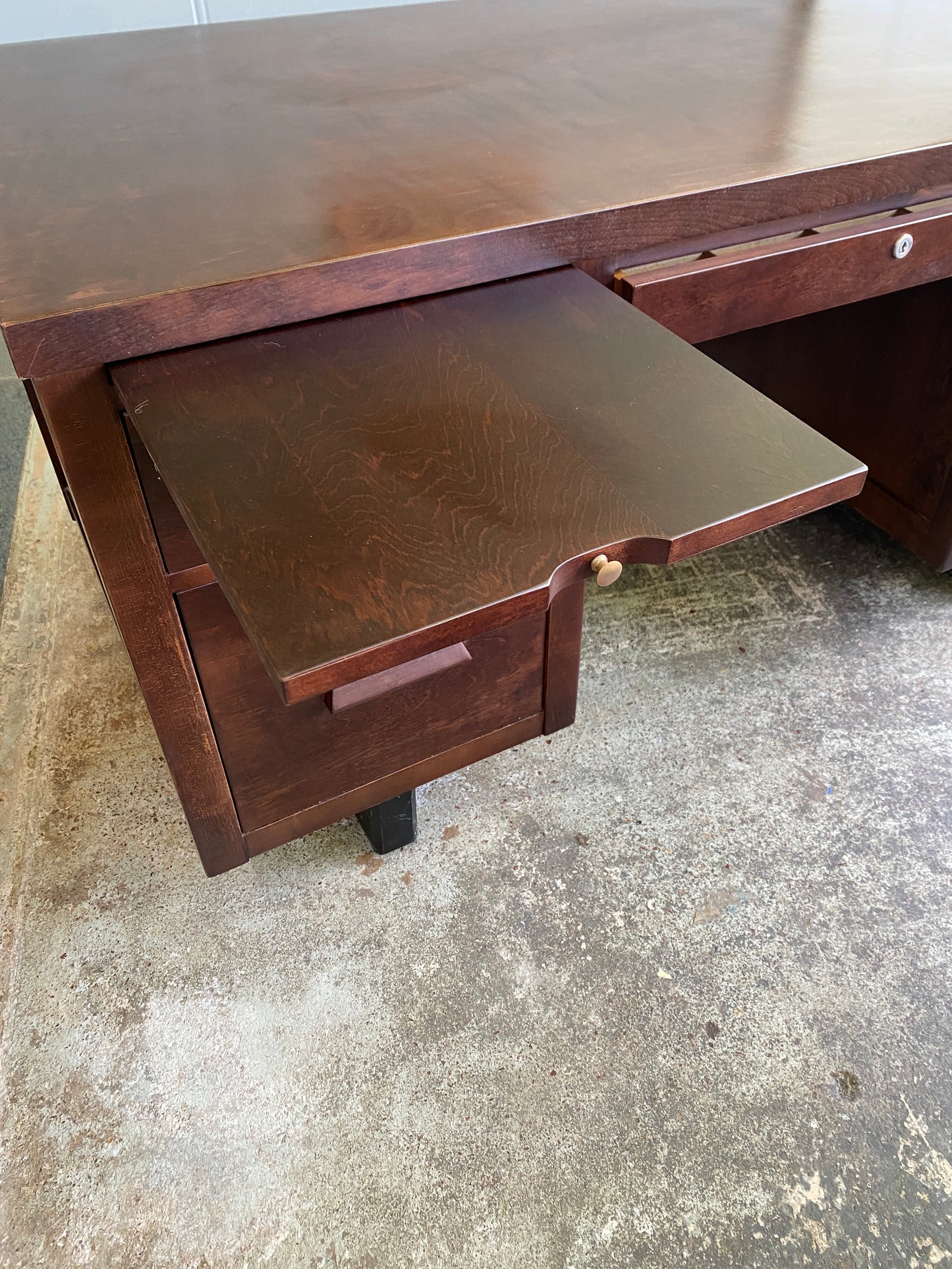 Vintage Canadian Hardwood Desk