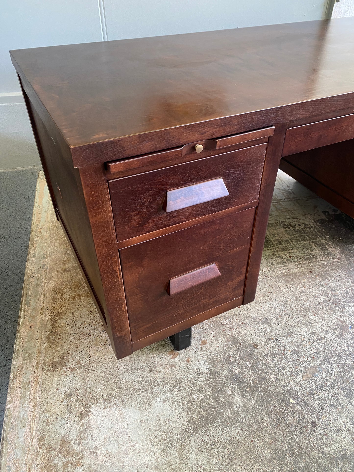 Vintage Canadian Hardwood Desk